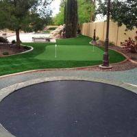 Grass Installation Silt, Colorado Office Putting Green, Beautiful Backyards
