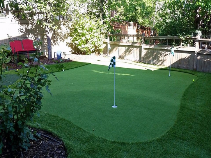 Grass Installation Vail, Colorado Outdoor Putting Green, Backyard Design