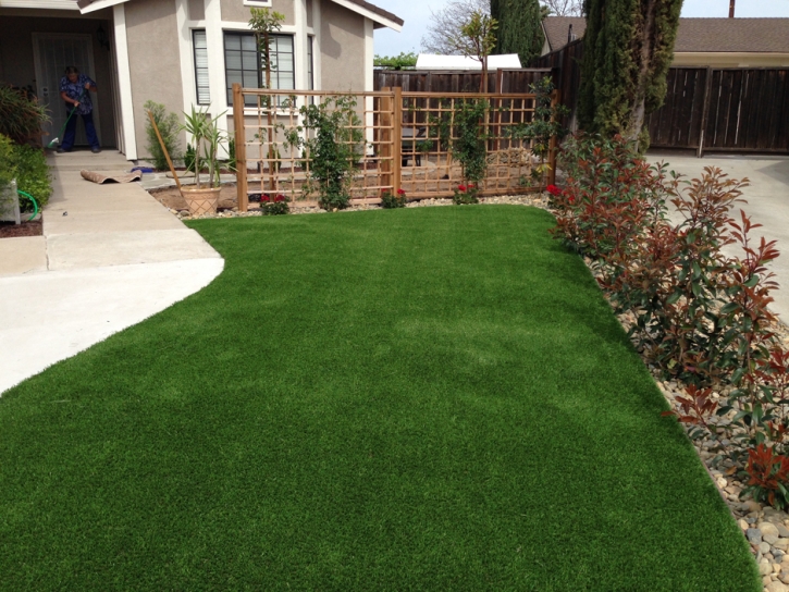 Installing Artificial Grass Silt, Colorado Landscape Ideas, Front Yard Landscaping